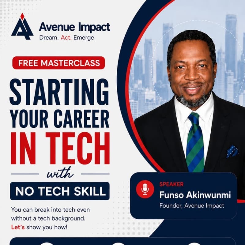 Cover Image for Starting your career in Tech with no Tech skill