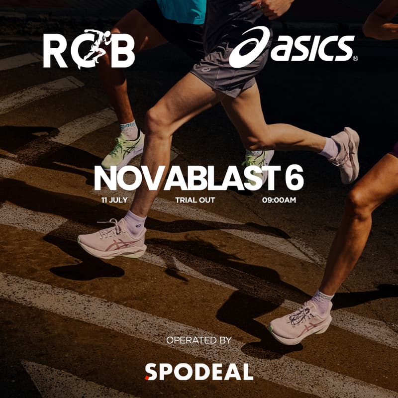 Cover Image for RCB x ASICS: 5K Run & Experience Event Discover the ASICS NOVABLAST 6