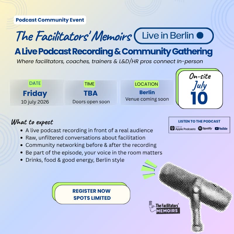 Cover Image for The Facilitators' Memoirs Live Recording Event