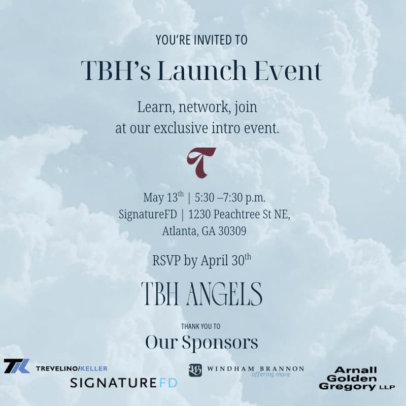 Cover Image for TBH's Launch Event