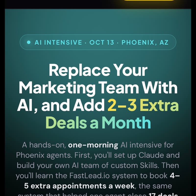 Cover Image for Replace Your Marketing Team With AI, and Add 2–3 Extra Deals a Month