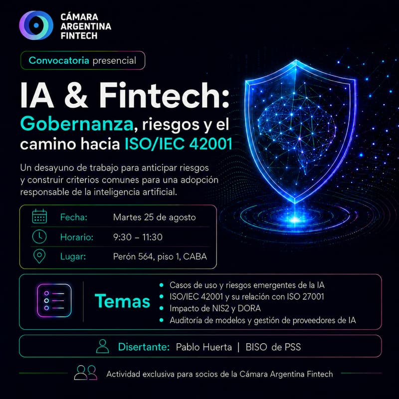 Cover Image for IA & Fintech: gobernanza, riesgos y el camino hacia ISO/IEC 42001
