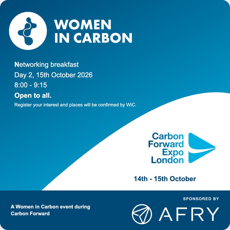 Cover Image for Women in Carbon Breakfast - Carbon Forward London