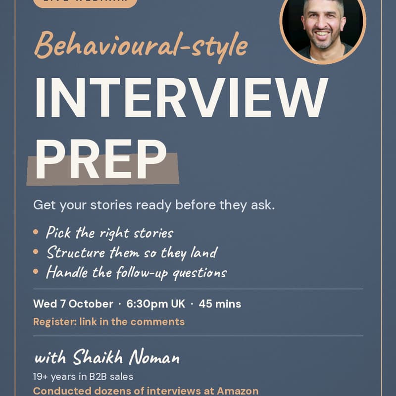 Cover Image for Behavioural Interviews Made Simple - NOM Coaching