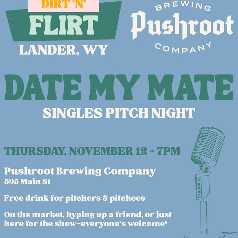 Cover Image for LANDER, WY: Singles Pitch Night