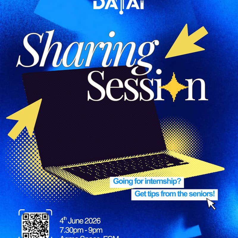 Cover Image for Internship Sharing Session