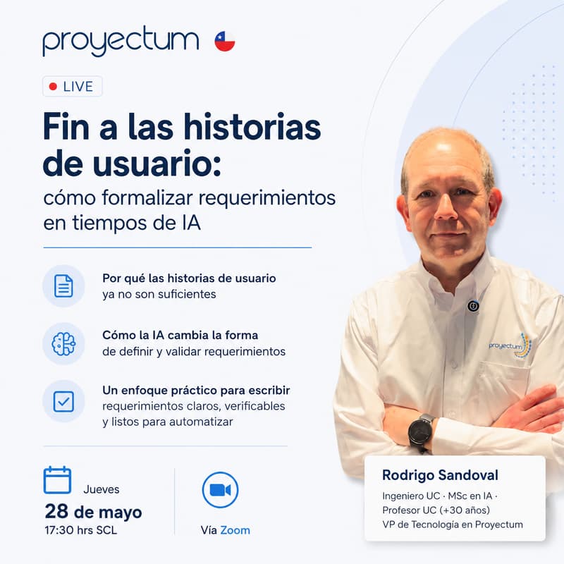 Cover Image for Fin a las historias de usuario: cómo formalizar requerimientos en tiempos de IA