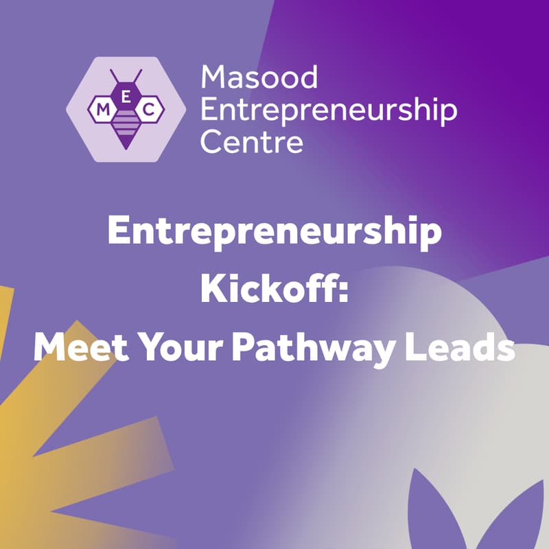 Cover Image for Entrepreneurship Kickoff: Meet Your Pathway Leads