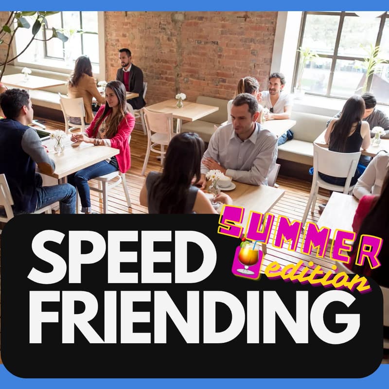 Cover Image for 🐯 SpeakTiger: Speed Friending — Summer Edition 🍹