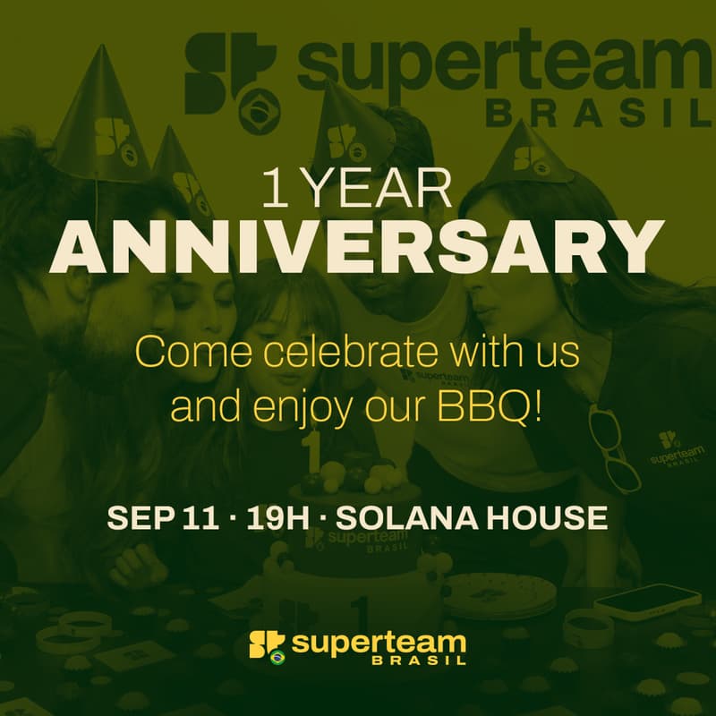 Cover Image for SuperteamBR 1 Year BBQ