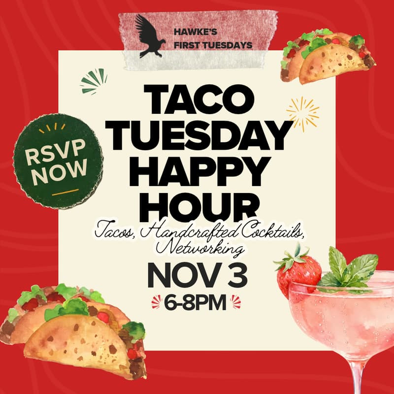 Cover Image for Hawke's First Tuesdays Happy Hour