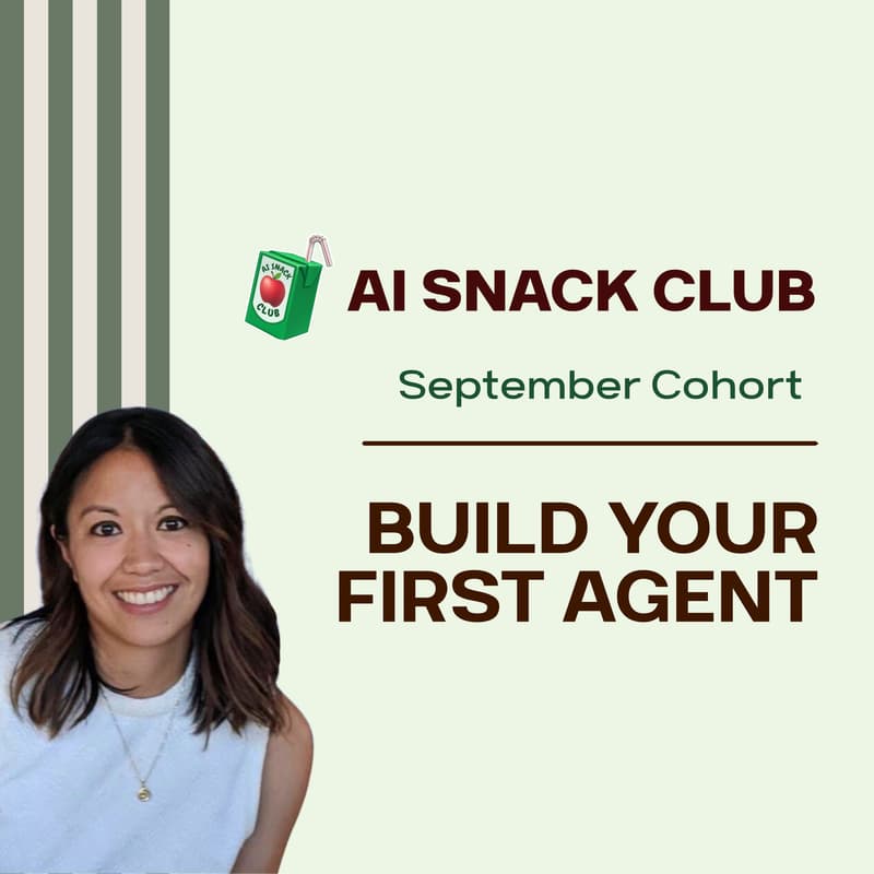Cover Image for Build Your First Agent (September Cohort)