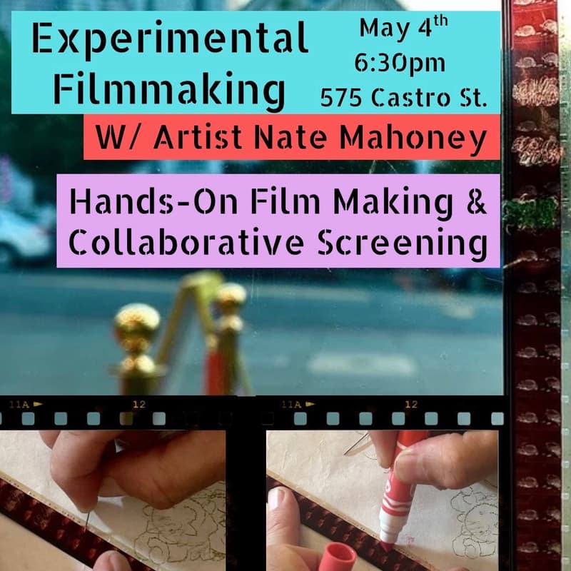 Cover Image for Art Workshop: Experimental Filmmaking