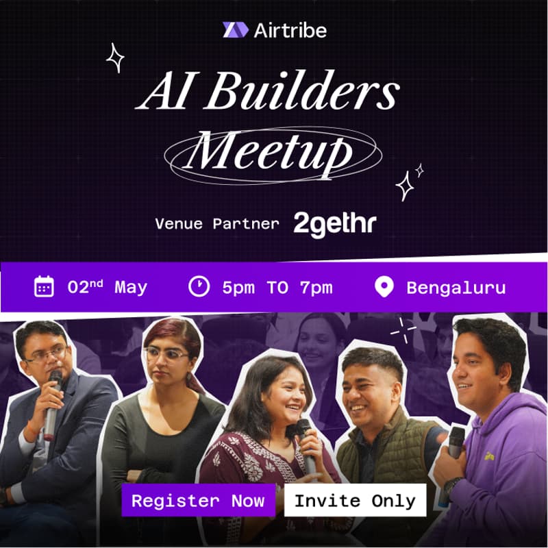 Cover Image for AI Builders Meetup - Bengaluru