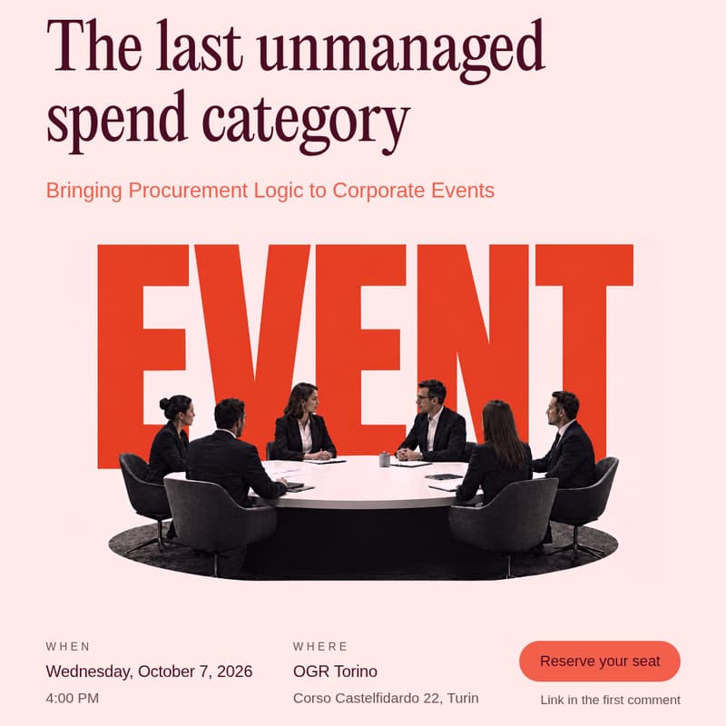 Cover Image for The Last Unmanaged Spend Category: Events - Always Friday Roundtable