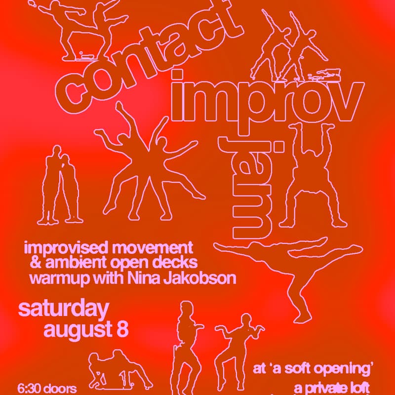 Cover Image for contact improv jam (& ambient open decks)