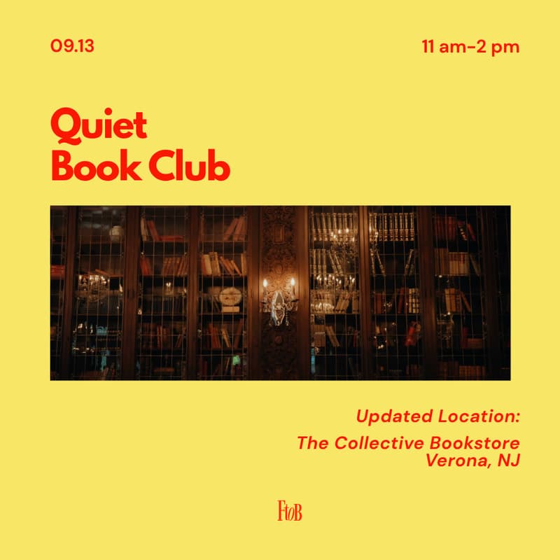 Cover Image for Quiet Book Club📚