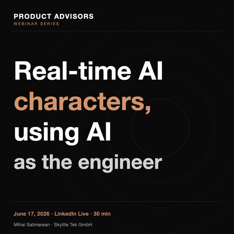 Cover Image for Real-time AI characters using AI as the engineer