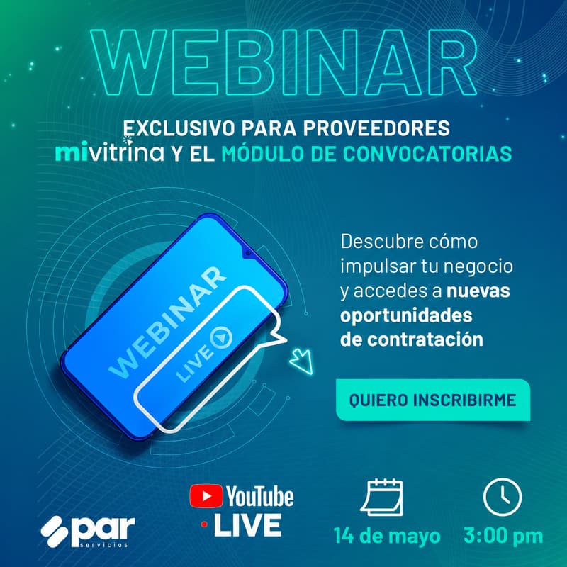 Cover Image for [Webinar] Mi Vitrina | Módulo convocatorias