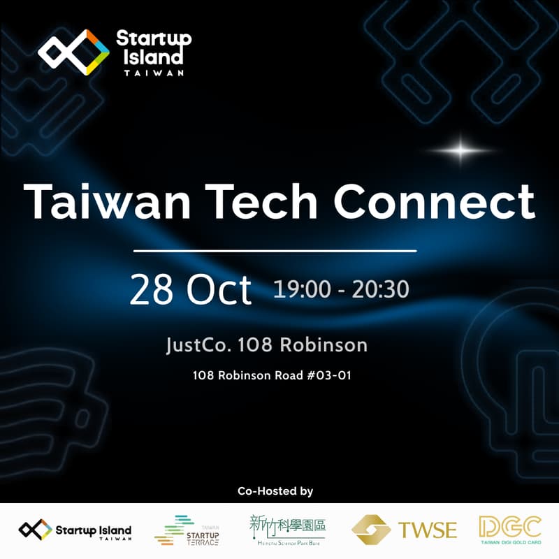 Cover Image for Taiwan Tech Connect: From Deep Tech to Deployment and Capital in Singapore