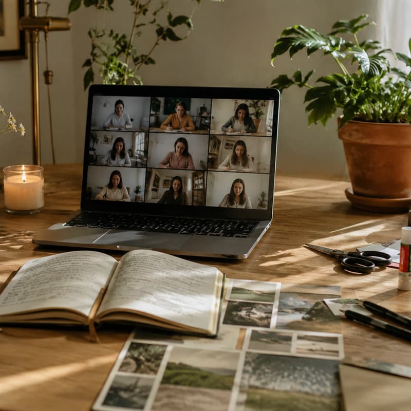 Cover Image for Ekphrasis at Home: an online creative gathering for women