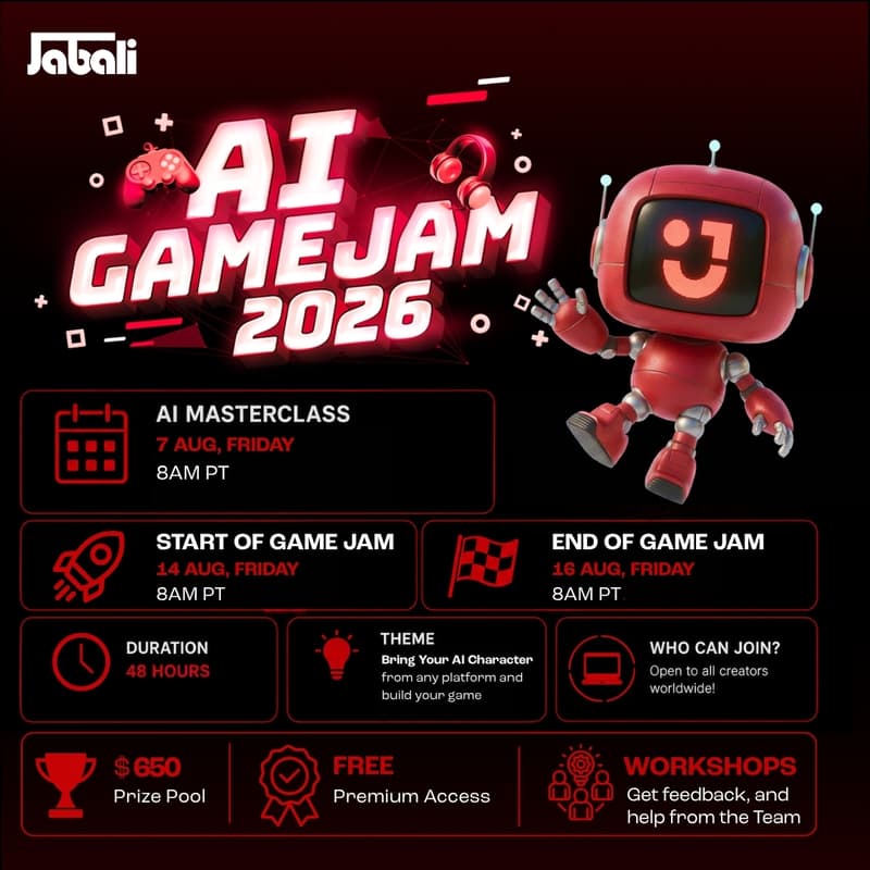 Cover Image for Jabali Bring your character AI Game Jam