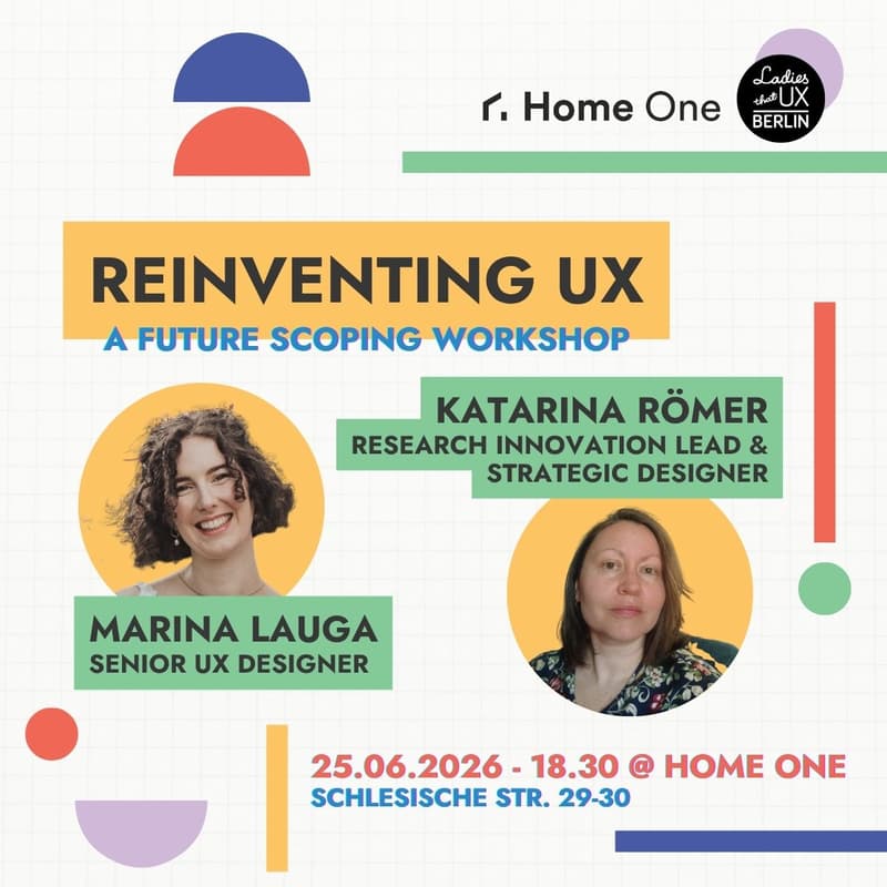 Cover Image for LTUX #47: Reinventing UX - A Future Scoping Workshop