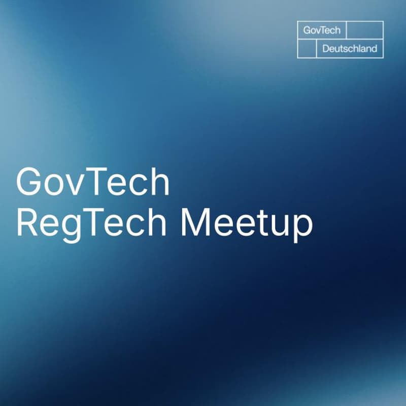 Cover Image for GovTech RegTech Meetup