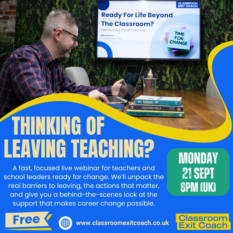 Cover Image for Thinking Of Leaving Teaching?