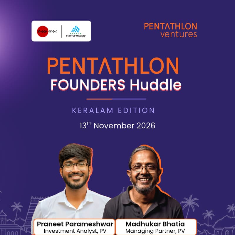 Cover Image for Pentathlon Founders Huddle | Trivandrum