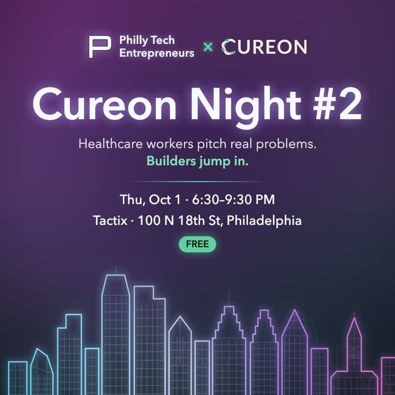 Cover Image for Cureon Night #2: Healthcare × Builders (PTE Co-Hosted)