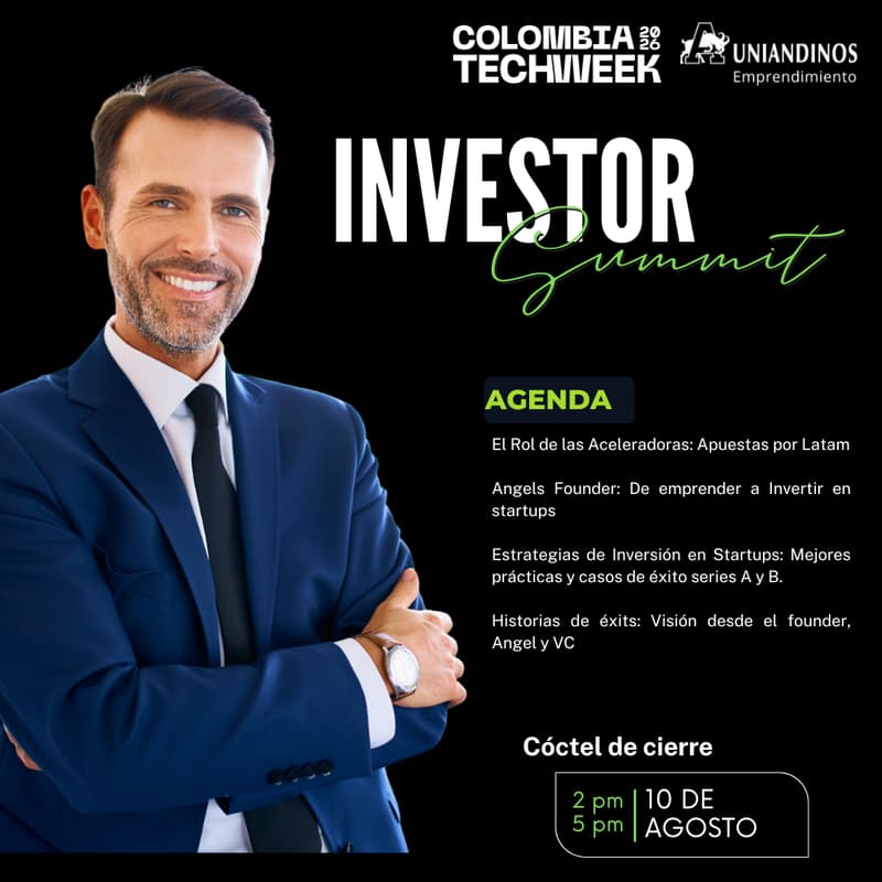 Cover Image for Invest Forum by Uniandinos