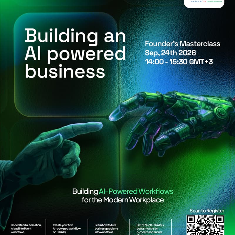Cover Image for Building AI Powered Businesses - Founder’s Masterclass