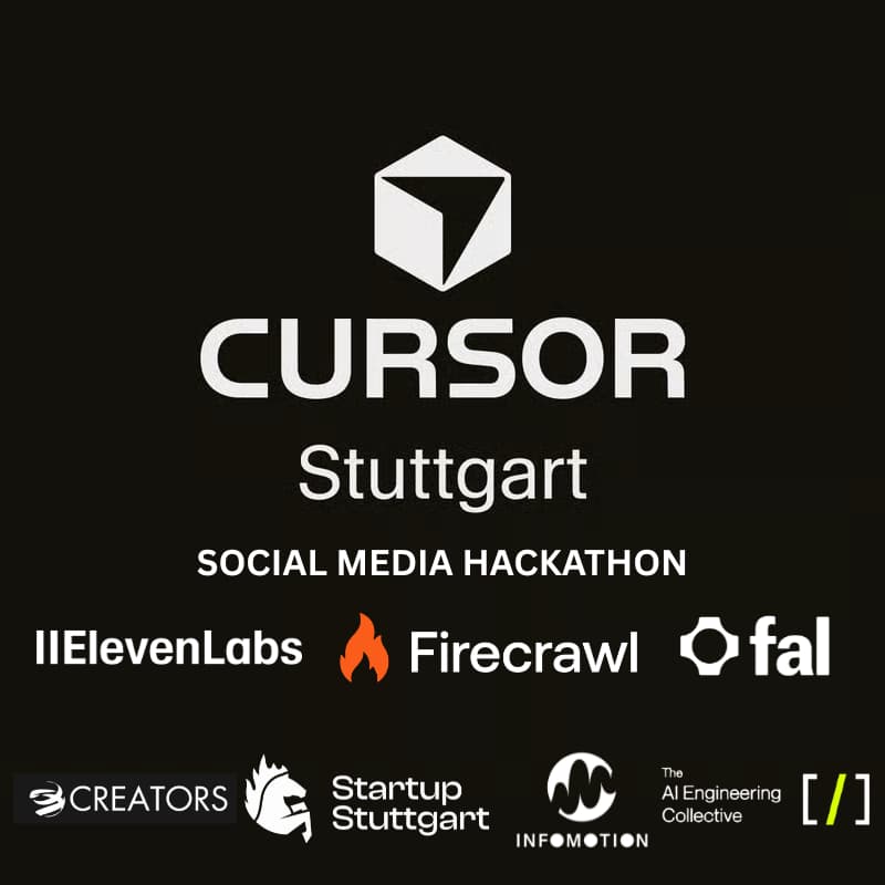 Cover Image for Cursor Hackathon Stuttgart | Social Media Hack