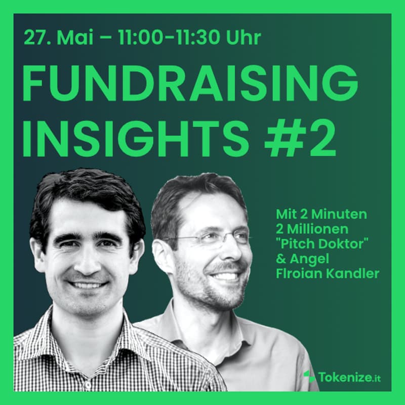 Cover Image for Fundraising Insights #2: Mit 2 Minuten 2 Millionen mit "Pitch Doktor" & Angel Florian Kandler