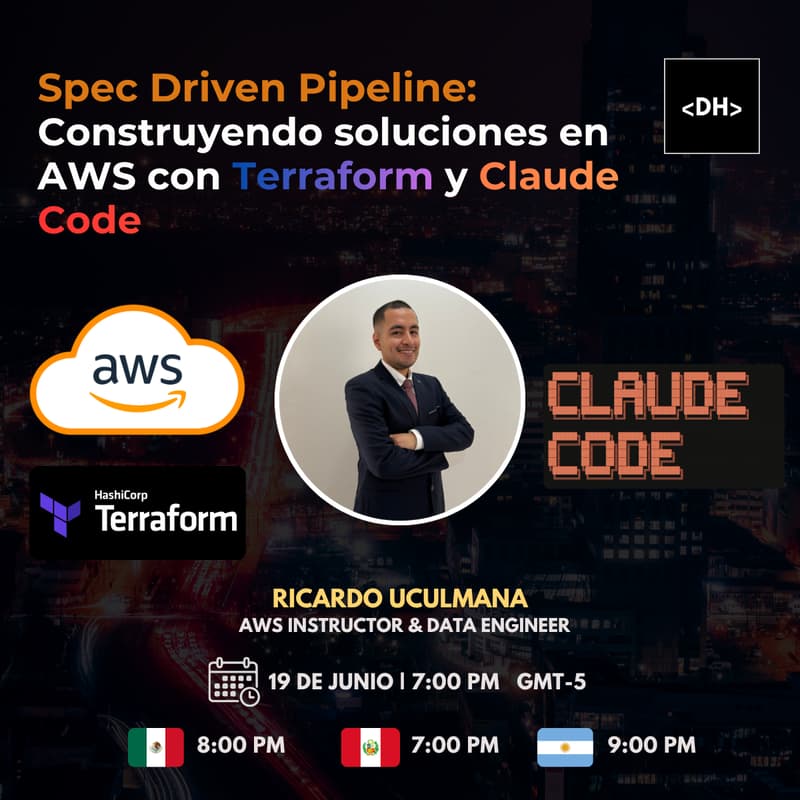 Cover Image for Construyedo soluciones en AWS con Terraform y Claude Code