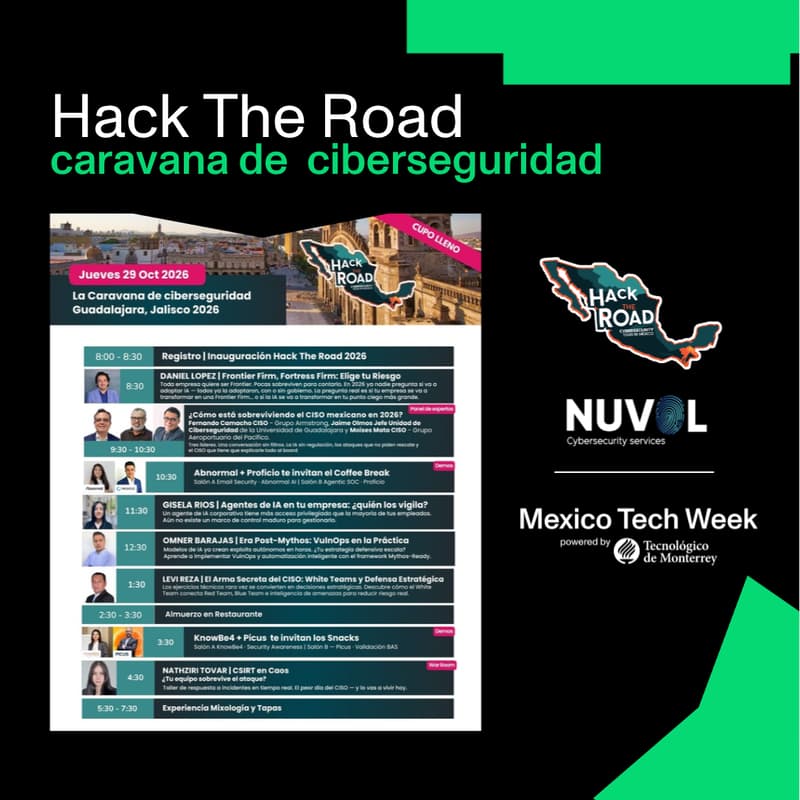 Cover Image for Hack The Road - La caravana de Ciberseguridad llega a Guadalajara