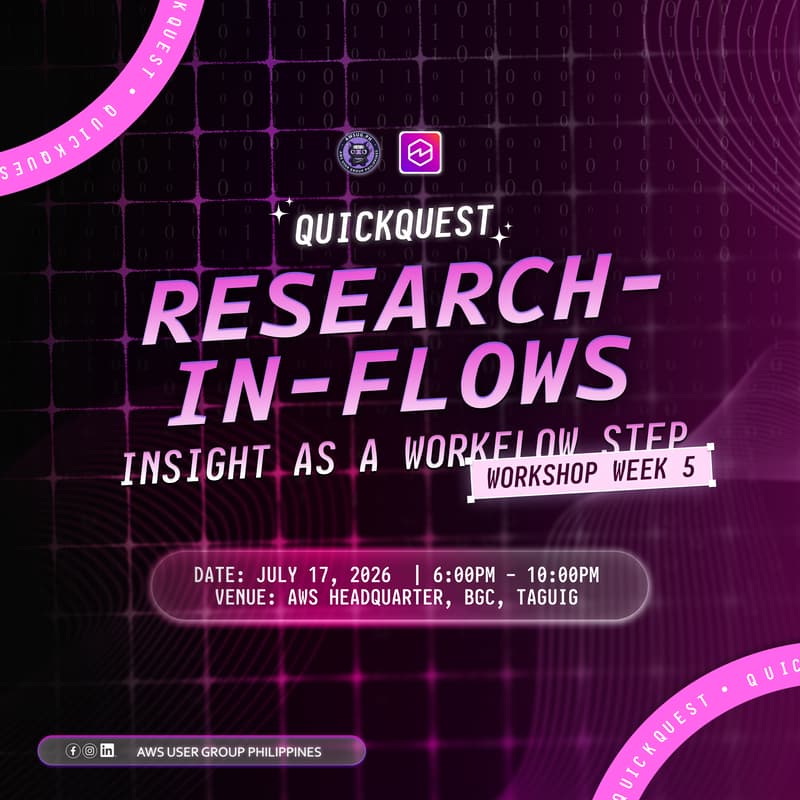 Cover Image for QuickQuest Week 5: Research in Flows โ Insight as a Workflow Step