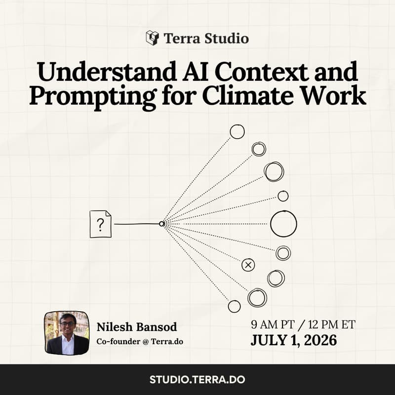 Cover Image for Understand AI Context and Prompting for Climate Work