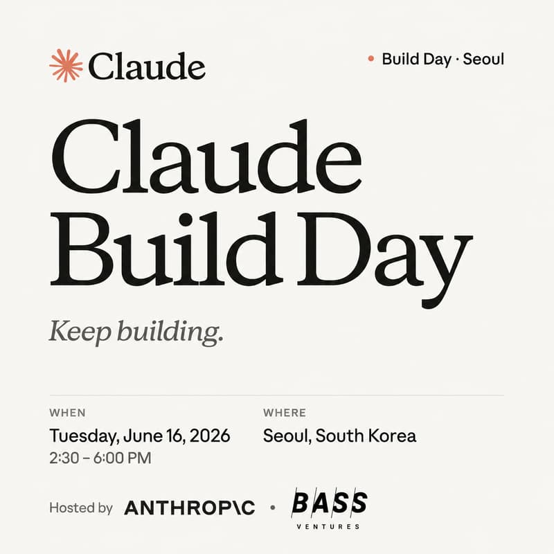 Cover Image for Claude Build Day: Seoul