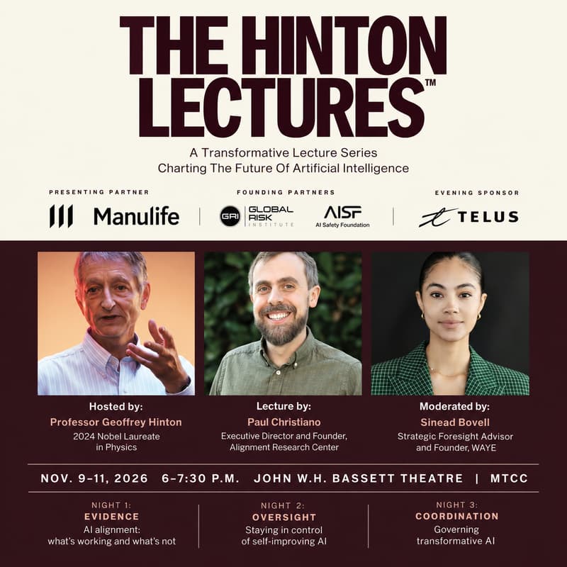 Cover Image for The Hinton Lectures™ 2026