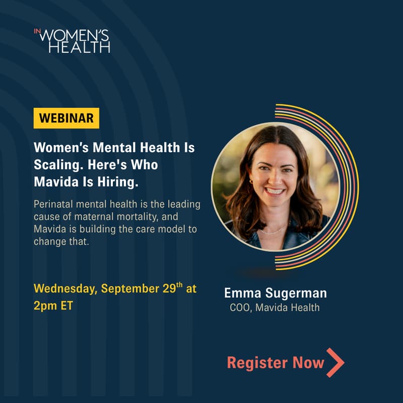 Cover Image for Women's Mental Health Is Scaling. Here's Who Mavida Is Hiring.