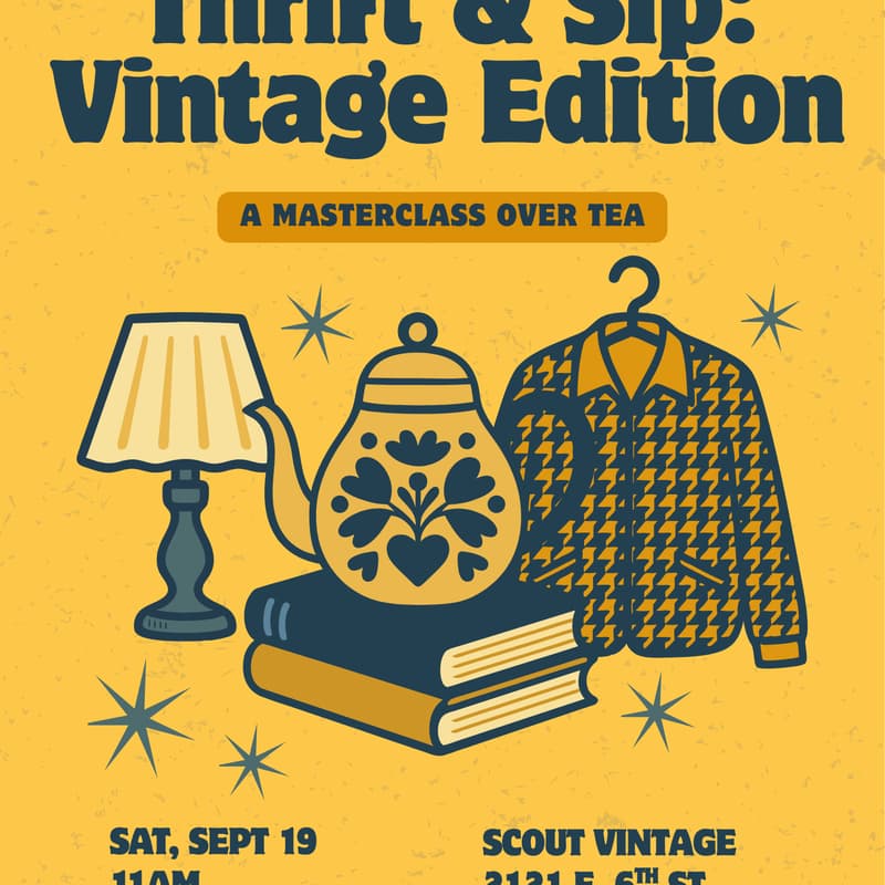 Cover Image for Thrift & Sip: Vintage Edition