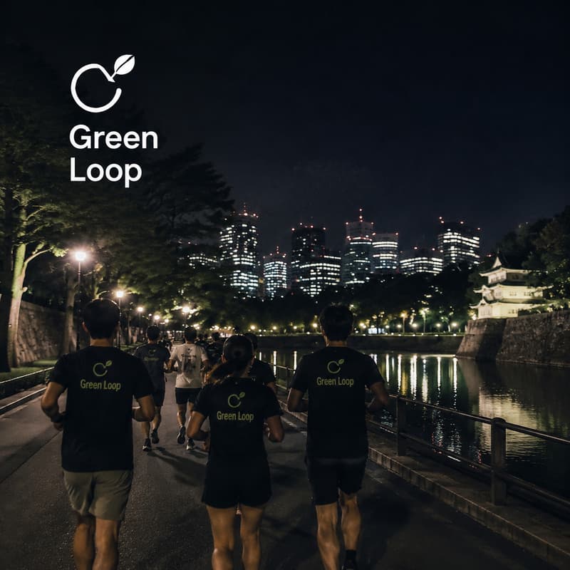 Cover Image for 皇居ナイトラン GEEN LOOP