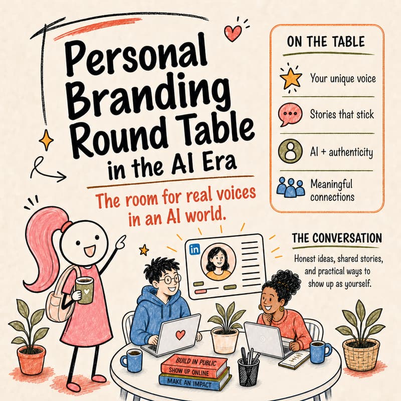 Cover Image for Personal Branding Round Table in AI Era