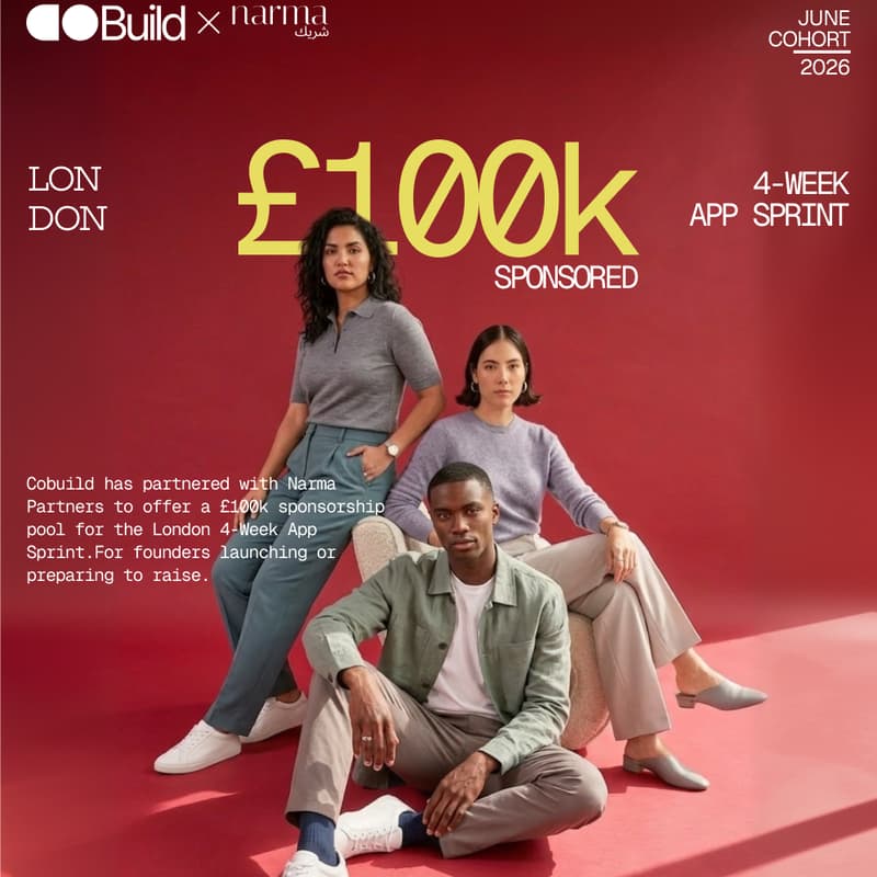 Cover Image for From Idea to Working App in 4 Weeks: CoBuild £100k Build Sponsorship
