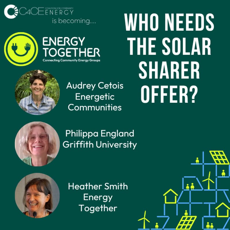 Cover Image for Getting Benefits from a Solar Sharer Tariff