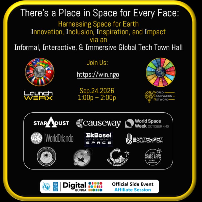 Cover Image for Digital@UNGA: There's a Place in Space for Every Face [ZOOM]