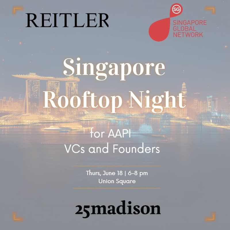 Cover Image for Singapore Rooftop Night: For AAPI VCs x Founders