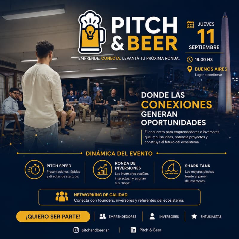 Cover Image for PITCH & BEER - Buenos Aires